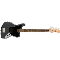 Squier Affinity Series Jaguar Bass H Charcoal Frost Metallic - Indian Laurel