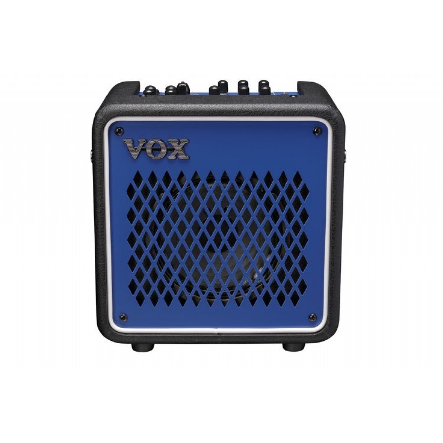 Vox Mini Go 10 - 10-watt Portable Modeling Amp Iron Blue Elektro Gitar Amfisi