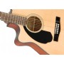 Fender CC-60SCE Concert, Left-handed Natural Solak Elektro Akustik Gitar