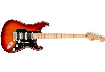 Fender Player Stratocaster HSS Plus Top Aged Cherry Burst - Maple - Elektro Gitar