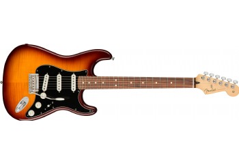 Fender Player Stratocaster Plus Top Tobacco Burst - Pau Ferro - Elektro Gitar