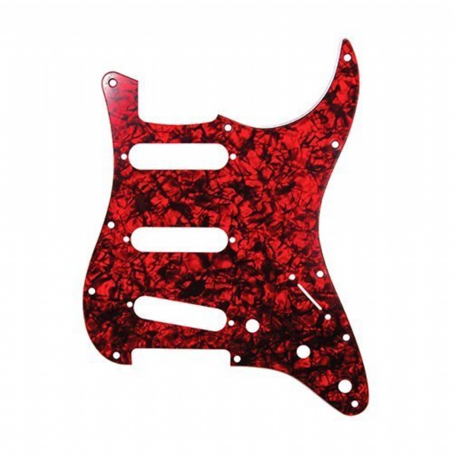 Dandrea DPPST Strat Tipi Pickguard Red Pearl Pickguard