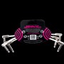 Ernie Ball P06385 Flat Ribbon Pedalboard Patch Cable 3lü Pedal Ara Kablosu 15 cm