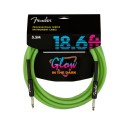 Fender Pro Glow in the Dark Cables Green - 5.5 metre