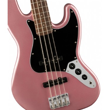 Squier Affinity Series Jazz Bass Black - Maple Bas Gitar