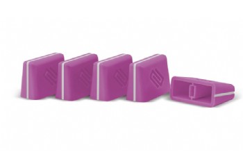 Reloop Fader Cap Set of 5 Purple - Yüksek Kalite Neon Renkli DJ Fader Caps