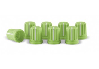 Reloop Knob Cap Set of 8 Green - Yüksek Kalite Neon Renkli DJ Knob Caps