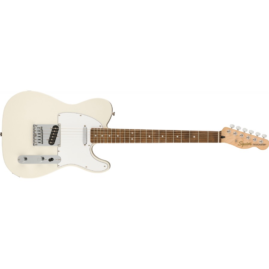 Squier Affinity Series Telecaster Olympic White - Indian Laurel Elektro Gitar