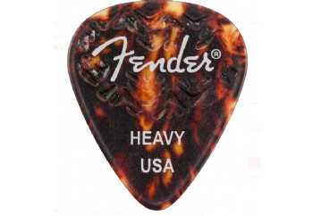 Fender 351 Shape Wavelength Celluloid Picks Shell - Heavy (1 Adet) - Pena