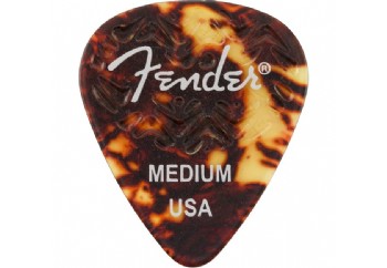 Fender 351 Shape Wavelength Celluloid Picks Shell - Medium (1 Adet) - Pena