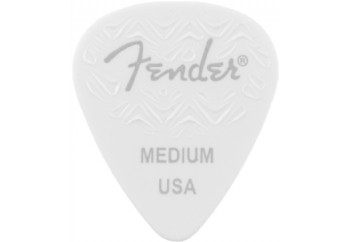 Fender 351 Shape Wavelength Celluloid Picks White - Medium (1 Adet) - Pena
