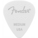 Fender 351 Shape Wavelength Celluloid Picks White - Medium (1 Adet)