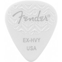 Fender 351 Shape Wavelength Celluloid Picks White - Extra Heavy (1 Adet)