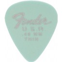 Fender Dura-Tone Delrin Pick, 351-shape .46mm - Daphne Blue (Thin)