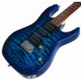Ibanez GRX70QAL TBB - Transparent Blue Solak Elektro Gitar