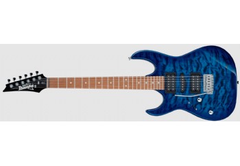 Ibanez GRX70QAL TBB - Transparent Blue - Solak Elektro Gitar