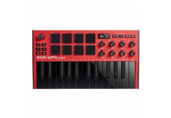 Akai MPKMINI 3 Kırmızı - MIDI Klavye