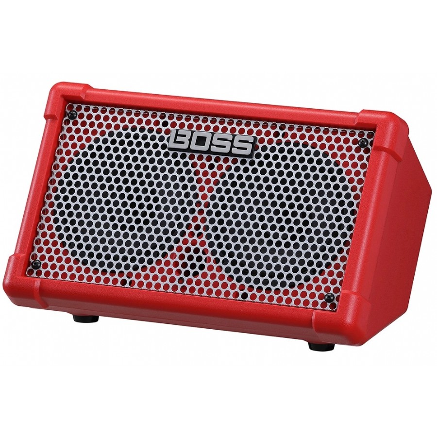 Boss Cube Street II 10-watt Battery Powered Combo Amp Red Taşınabilir Amfi