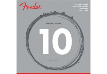 Fender 155R Classic Core Vintage Nickel Ball End Electric Guitar Strings Takım Tel - Elektro Gitar Teli 010-046