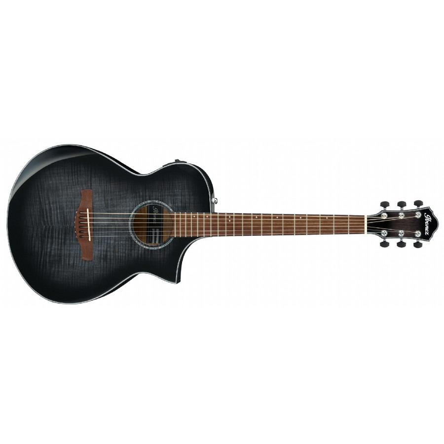 Ibanez AEWC400 TKS | Transparent Black Sunburst High Gloss Elektro Akustik Gitar