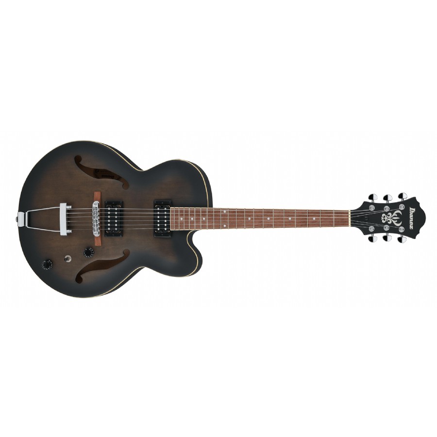 Ibanez AF55 TKF - Transparent Black Flat Caz Kasa Elektro Gitar