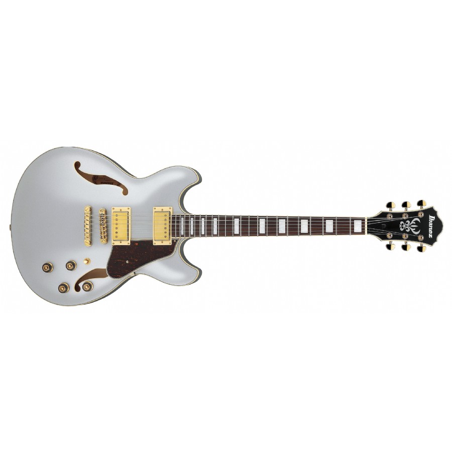 Ibanez Artcore AS Series AS73G MSF - Moonstone Silver Flat Elektro Gitar