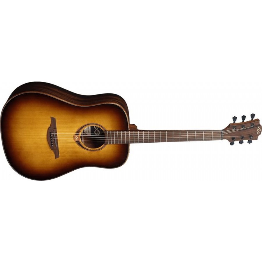 LAG GLA T118D Tramontane Dreadnought Brown Shadow Akustik Gitar