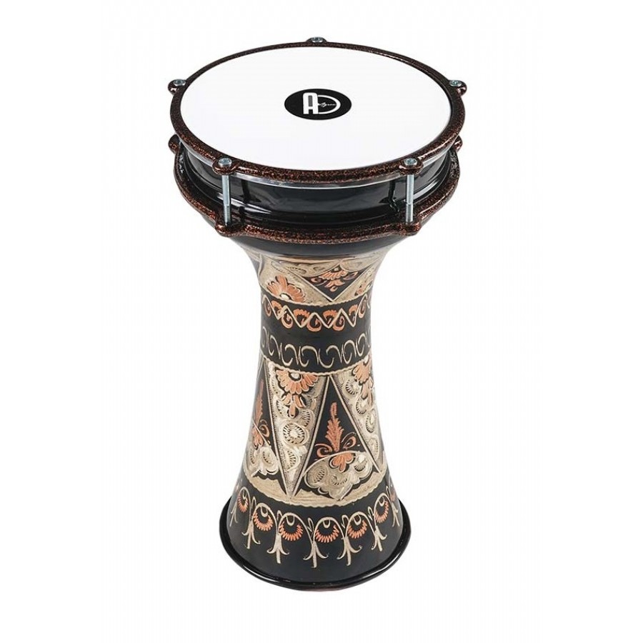 Agean Copper Fiske Darbuka With Hand Engraving No: 1 Darbuka