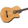 Fender CN-140SCE Black - Walnut Elektro Klasik Gitar