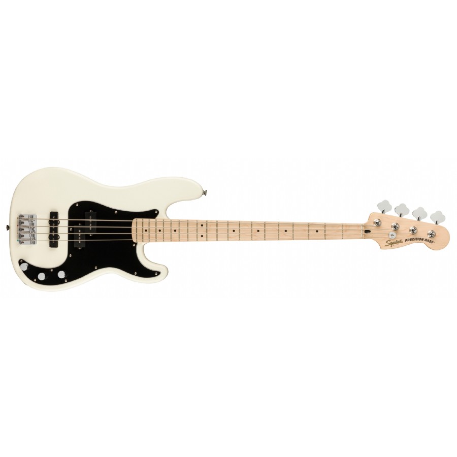 Squier Affinity Series Precision Bass PJ Olympic White - Maple Bas Gitar