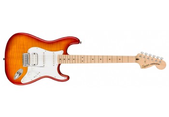 Squier Affinity Series Stratocaster FMT HSS Sienna Sunburst - Maple - Elektro Gitar