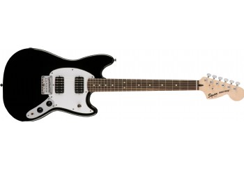 Squier Bullet Mustang HH Black - Indian Laurel -  Elektro Gitar