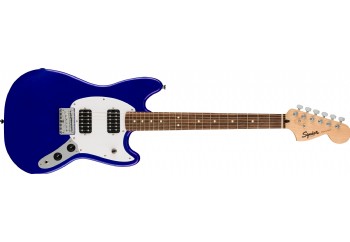 Squier Bullet Mustang HH Imperial Blue - Indian Laurel - Elektro Gitar