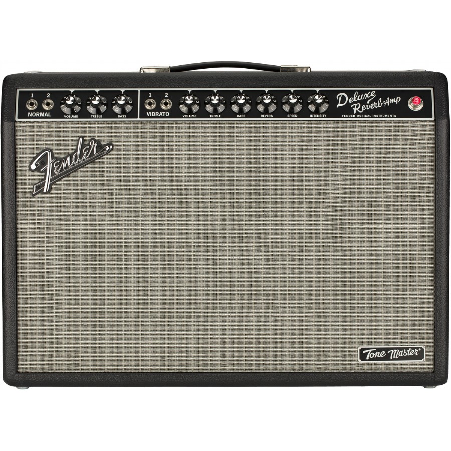 Fender Tone Master Deluxe Reverb Black Elektro Gitar Amfisi