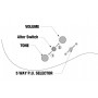 Ibanez AZ2204N Prestige VGF - Ivy Green Metallic Flat Elektro Gitar