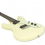 Aria Pro II DM206 Retro Classic Vintage White Elektro Gitar