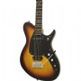 Aria Pro II JET-B’tone – Baritone 3TS (3Tone Sunburst) Bariton Elektro Gitar