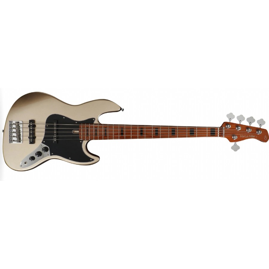 Marcus Miller By Sire V5 Alder 5 CGM - Champagne Gold Metallic 5 Telli Bas Gitar