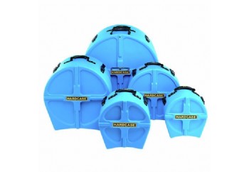 Hardcase HPROCKFUS3 LB - Blue - 5 Parça Davul Kutusu Seti