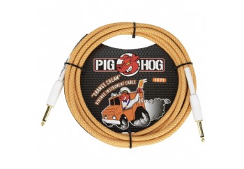 Pig Hog PCH102OC Orange Creme - Enstrüman Kablosu (3 Metre)
