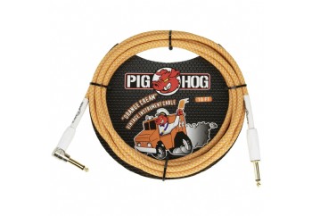 Pig Hog PCH102OCR Orange Creme - Enstrüman Kablosu (3 Metre)