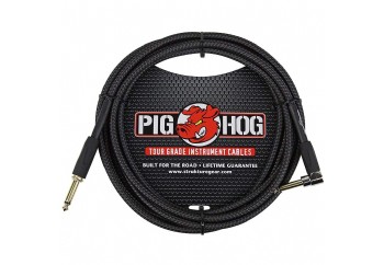 Pig Hog PCH10BKR Black Wowen - Enstrüman Kablosu (3 Metre)