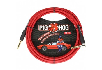 Pig Hog PCH10CAR Candy Apple Red - Enstrüman Kaplosu (3 Metre)