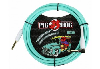 Pig Hog PCH10SGR Seafoam Green - Enstrüman Kablosu (3 Metre)