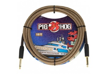 Pig Hog PCH10TBR Tuscan Brown - Enstrüman Kablosu (3 Metre)