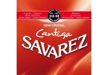 Savarez 510CR Cantiga Crystal Rouge Classical Guitar Strings Takım Tel - Klasik Gitar Teli