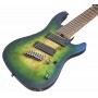 Cort KX508MS II MBB - Mariana Blue Burst 8 Telli Elektro Gitar