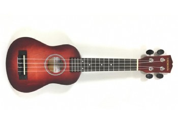 Cremonia AU-H01A-21 Mat Kırmızı -  Soprano Ukulele