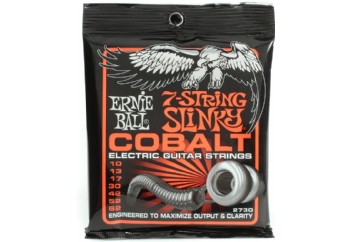 Ernie Ball P02730 Skinny Top Heavy Bottom Slinky 7-string Cobalt Takım Tel - 7 Telli Elektro Gitar Teli 010-062