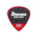 Ibanez Sand Grip Picks Medium - Red (0.8mm)